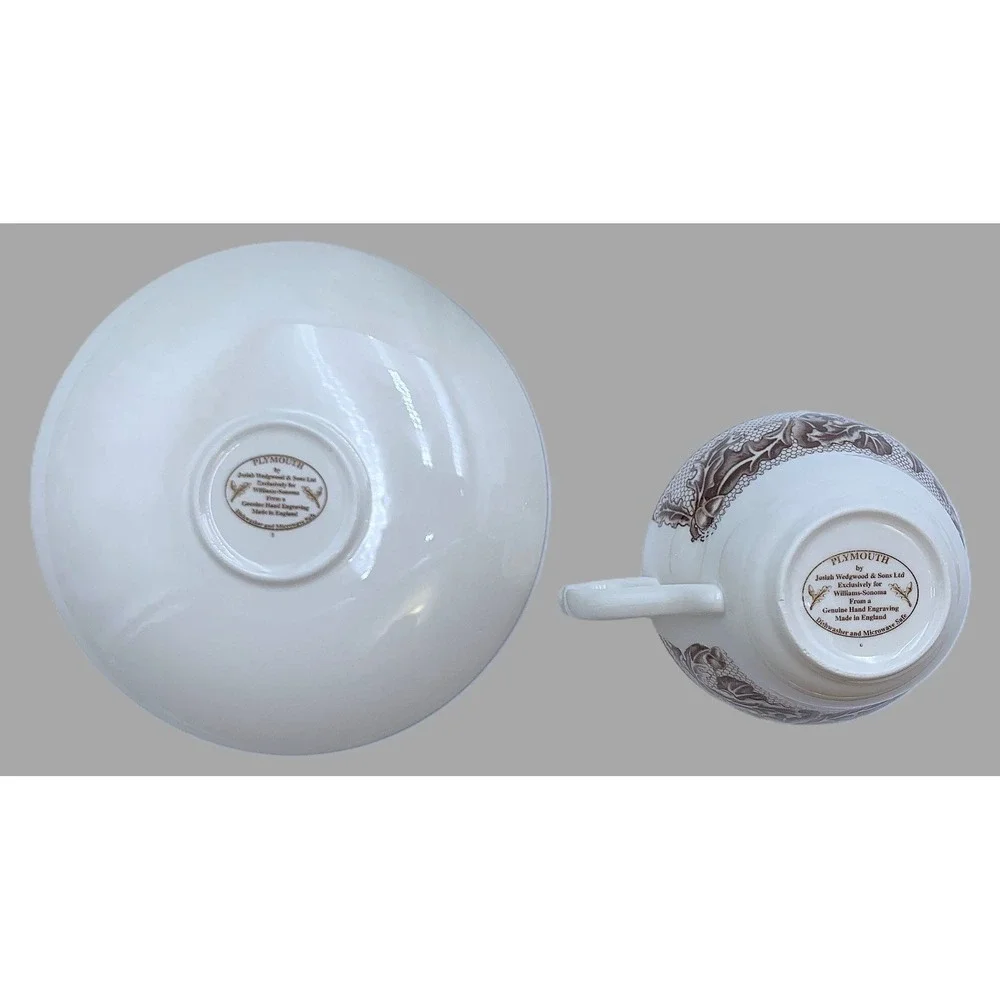 Wedgwood for Williams-Sonoma revival ware cup saucer